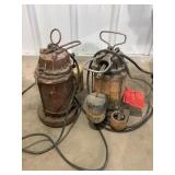 2 Sump Pumps