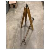 Camera tripod and fruit picker