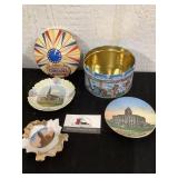 Carrousel Tin with Iowa Plates