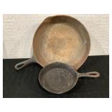 Cast iron skillets