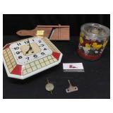 Vintage Clock and Miscellaneous