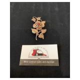 Vintage Sterling Silver Brooch