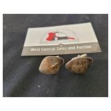 18k Gold and Sterling Silver Peru Made Alapacca