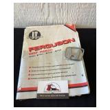 Ferguson Shop Manual and Honda Emblem