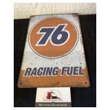 76 Racing Sign