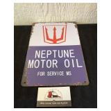 Neptune Oil Sign