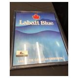 Labbat Blue Framed Poster