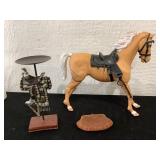Marx Jointed horse and misc