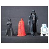 Star Wars Darth Vader & Smaller Rubber Figures