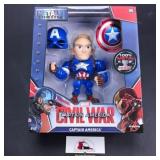 Metal Die-Cast Marvel Captain America