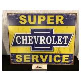 Super Chevrolet Service Sign