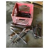 Crate of Vintage Tools