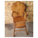 Wooden High Chair