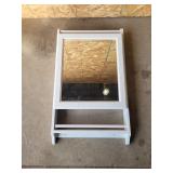 Wooden Mirrored Cabinet