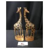 Handcarved Giraffes