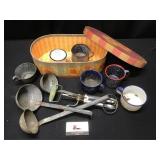Enamel& Vintage Kitchen Misc