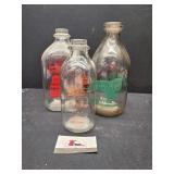 Vintage Milk Bottles