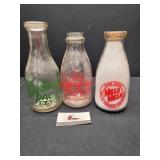 Vintage Milk Bottles