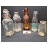 Vintage Milk Bottles