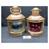Port & Starboard Nautical Lanterns