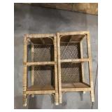 Rattan Shelves