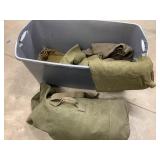 Military Blankets, Duffel & Tote