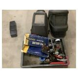 Two Welding Helmets & Misc