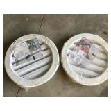 Two Gable Vents