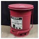 JUSTRITE Oily Waste Can
