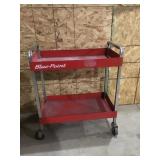 Metal Rolling Cart-Marked Blue Point