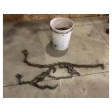 Bucket of Misc Chain