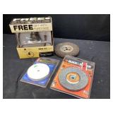 Wire Wheels, Buffer, Toliet Paper Holder