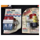 Pumps, Gauge, Stapler, Food Jar