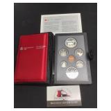 1985 Canada Proof Set w/ Silver Moose Dollar