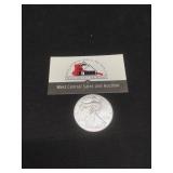 2019 Silver Eagle 2010 .999 Silver