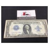 1923 $1 Horseblanket Bill Silver Certificate