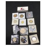 Group of  12 Coins Including two Canada $1