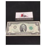 1976 $2 Bill Minneapolis