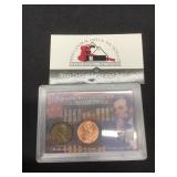 Lincoln Set 1909-2009- ( 2 coins)