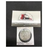 1904 Worlds Fair German heater Token