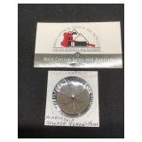 1940 Captian Midnight Membership Spinner Token
