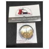 1940 Captian Midnight Membership Spinner Medal