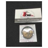 1940 Captian Midnight Membership Spinner Medal