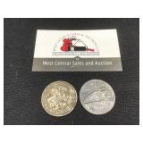 Vintage Tokens John Deer & Union Pacific Tokens