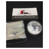 Silver Plated medal Green Berets- Army