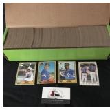 Box of 1987 Topps Baseball Cards