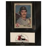 Wade Boggs 1983 Fleer Rookie