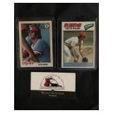 Pete Rose 1977 and 1978 Topps
