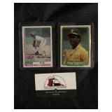 Rickey Henderson 1982 Topps and Fleer