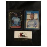 Bo Jackson 1987 Donruss and Fleer Rookies